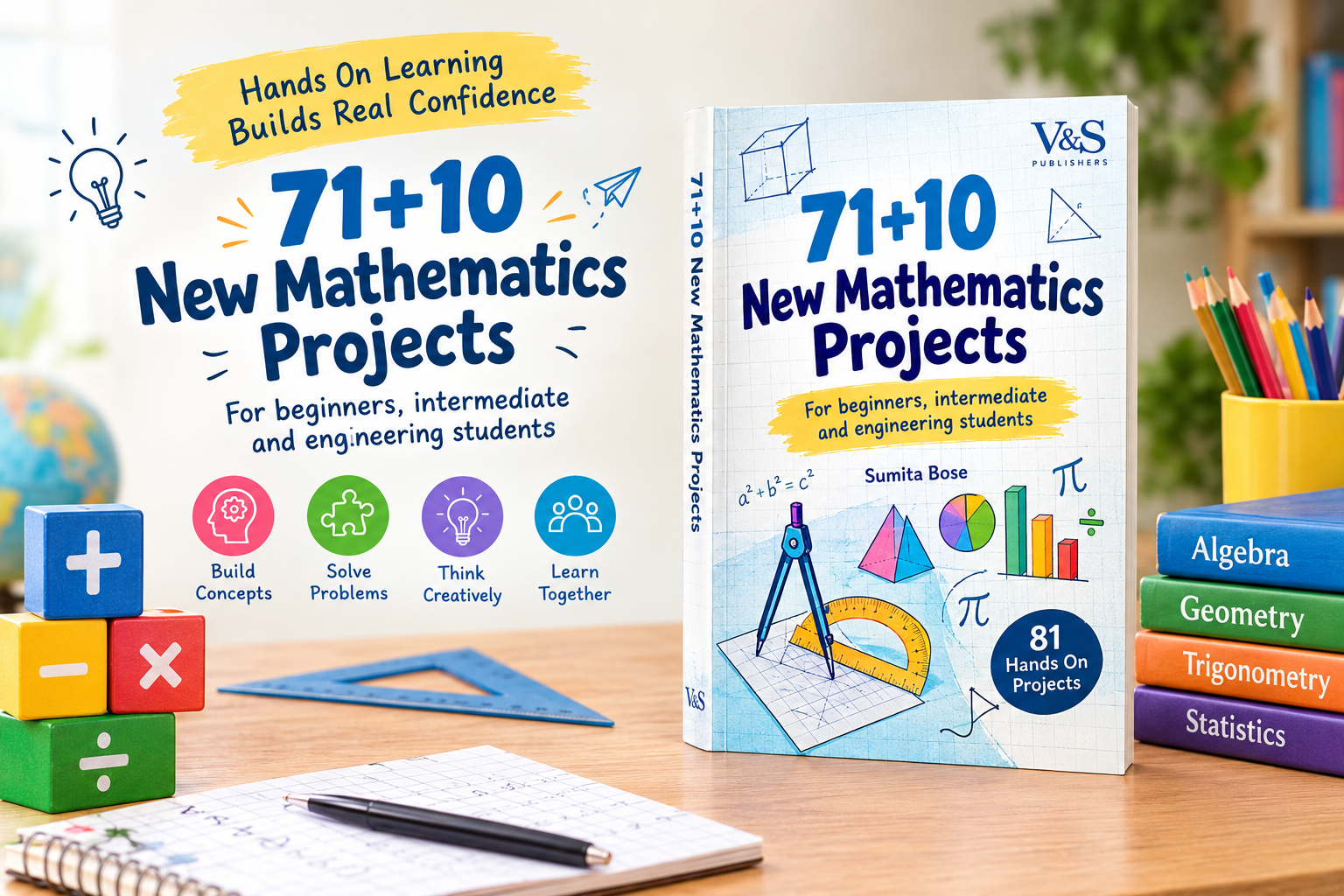 71+10 New Mathematics Projects activity book for students